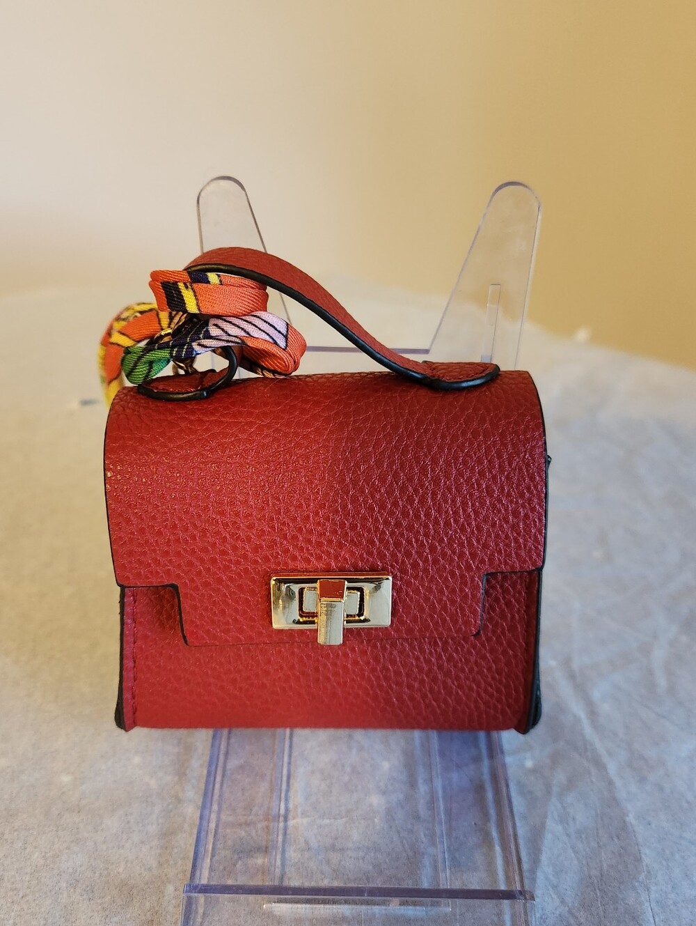 Mini Croc Saddle Bag Charm/Ear Bud Holder NWOT-SELECT ONE! - Picture 7 of 7